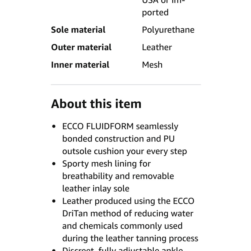 Ecco Felicia Mary Jane 8-8.5 NEW - Picture 4 of 5